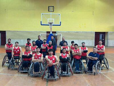  بازدید مدیر ورزش قهرمانی کمیته ملی پارالمپیک از اردوی تیم‌های ملی بسکتبال با ویلچر و پاراشنا