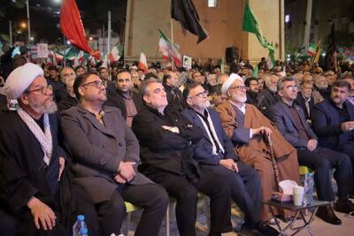  اجتماع بزرگ مردمی شب‌های اقتدار شهرستان دامغان+ تصاویر
