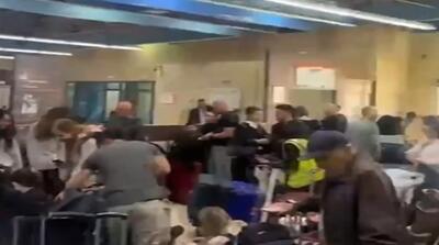  سرگردانی ساکنان اراضی اشغالی در فرودگاه اردن