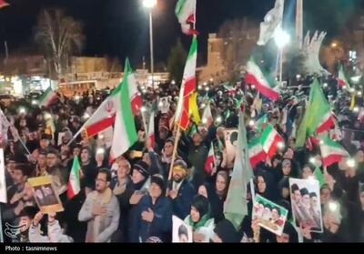  قروه به پا خاست؛ میدان دفاع از انقلاب در قبضه مردم فیلم - تسنیم