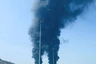  انفجار در اربیل عراق؛ آتش‌سوزی همچنان ادامه دارد