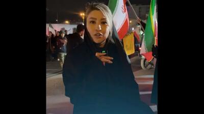  تصاویری از گزارش خبرنگار المیادین از تجمع‌های خیابانی در تهران