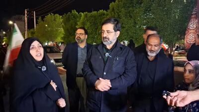  حضور معاون رئیس‌جمهور در تجمعات مردم قم و دیدار با خانواده شهیدان جنگ رمضان