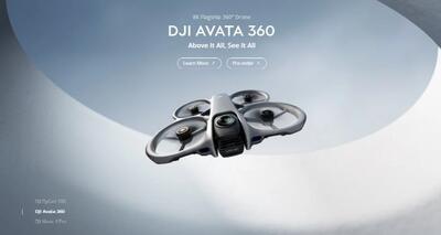  معرفی پهپاد DJI Avata 360