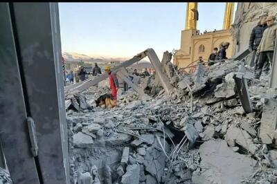  حمله به محدوده حسینیه اعظم زنجان/ شیشه‌های مسجد تاریخی شکسته و بررسی‌های جزیی تر در حال انجام است