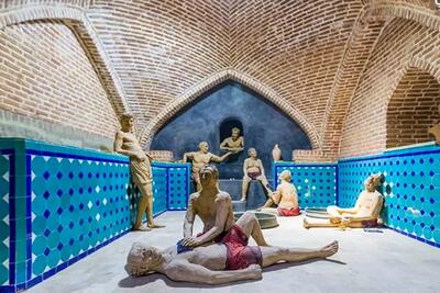  حمام قجر بزرگترین گرمابه کشور در قزوین را بشناسید