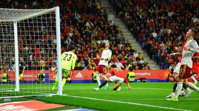  توقف خانگی اسپانیای بی‌روح مقابل مصر!