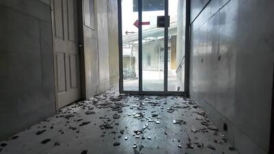  ​آسیب دیدگی بخش‌هایی از دانشکده دندانپزشکی کرمانشاه در پی حملات هوایی
