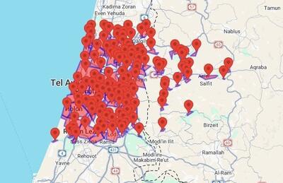  آغاز دور جدید حمله موشکی ایران به اسرائیل/ آژیرها در تل‌آویو به صدا درآمد+فیلم و عکس