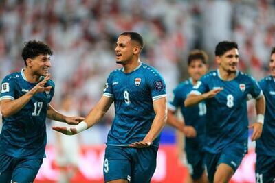  عراق رسماً راهی جام جهانی شد / اشک شادی تماشاگر عراقی پس از صعود به جام جهانی + فیلم