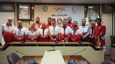  کاپیتان تیم ملی فوتسال در لباس هلال احمر