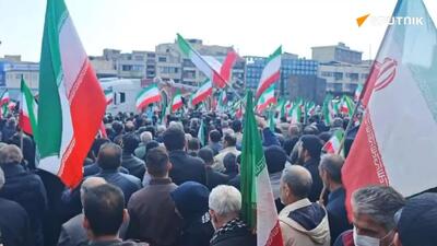  صحنه‌هایی از مراسم تشییع پیکر فرمانده کل نیروی دریایی سپاه پاسداران انقلاب اسلامی، علیرضا تنگسیری