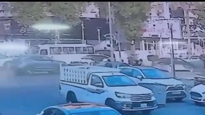  لحظه ربوده شدن یک روزنامه‌نگار خارجی در مرکز بغداد