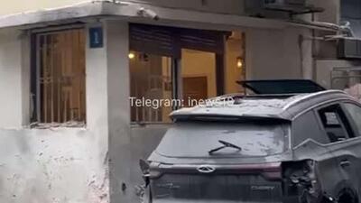  آثار تخریب حمله موشکی امروز ایران در تل‌آویو