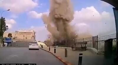  تصاویر شخم زدن اسرائیل در موج تازه حمله موشکی ایران