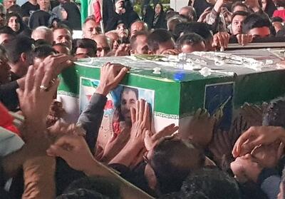  وداع با پاسدار شهید سیددانیال سجادی در دشتی با حضور حماسی مردم - تسنیم