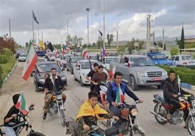  حماسه خودجوش مردمی در سالروز جمهوری اسلامی در دشتستان - تسنیم