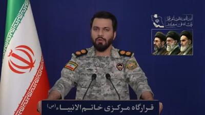  سخنگوی قرارگاه خاتم خطاب الانبیاء به دشمن: موشک و پهپاد‌های ما را نشمارید
