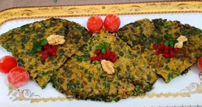  طرز تهیه کوکو سبزی مجلسی در ۱۰ دقیقه