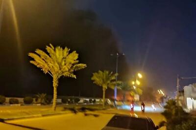  حمله هوایی به اسکله‌های قشم و بندر چارک