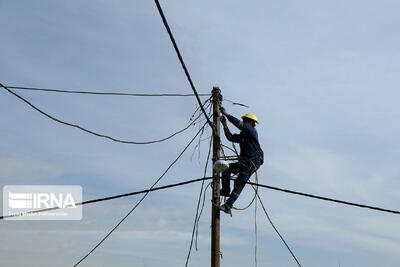  قطع برق در جاده چالوس