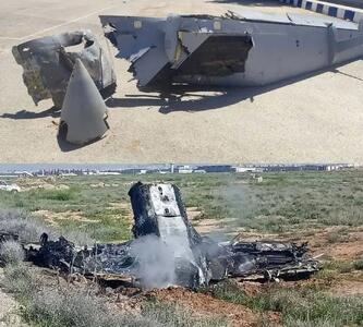  انهدام پهپاد فوق پیشرفته MQ-9 آمریکایی در آسمان شیراز توسط پدافند سپاه