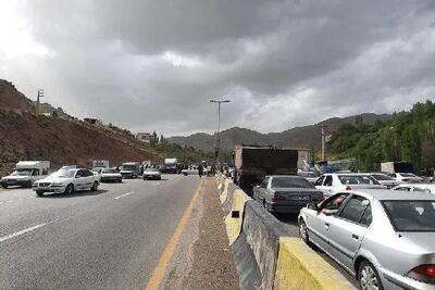  یک طرفه شدن کندوان و آزادراه تهران-شمال