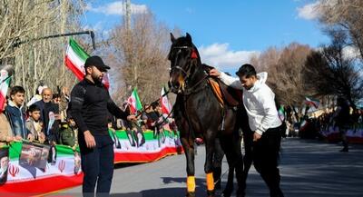  سوارکاران بروجنی پای کار وطن+ فیلم