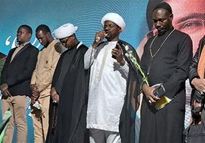  اجتماع باشکوه مردمی در ورامین با حضور علما‌ی آفریقا