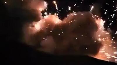  لحظه تماشایی انهدام پایگاه آمریکا در اردن