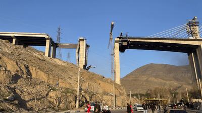  حملهٔ مجدد دشمن آمریکایی صهیونی به پل B1 کرج