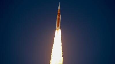  تصاویر پرتاب موشک آرتمیس به سمت ماه