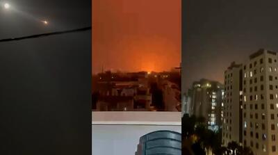  12 ویدیو از اصابت‌های امروز ایران به مواضع اسرائیل