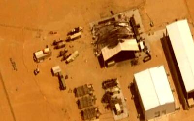  عکس سی‌ان‌ان از پایگاه عربستان بعد از حمله ایران