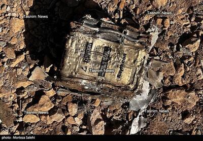  تصاویر تازه تسنیم از جنگنده ساقط‌شده در ایران