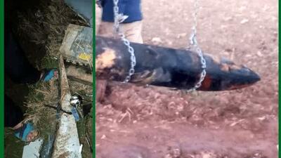  یک موشک کروز پیشرفته در آسمان زنجان منهدم شد