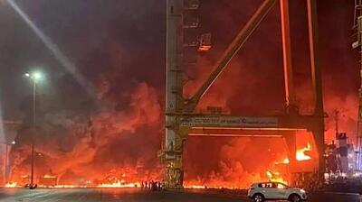  انفجار در تأسیسات مرتبط با آمریکا در امارات/ وزارت دفاع امارات: با حملات ایران مواجه هستیم