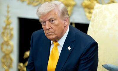  کاخ سفید: ترامپ از سقوط جنگنده آمریکایی در ایران مطلع شد