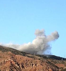  تفرجگاه عینالی مورد اصابت دشمن قرار گرفت