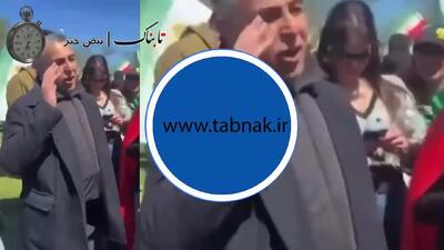  خبرنگار اینترنشنال با جلیقه ضدگلوله کف آمریکا! + ویدیو