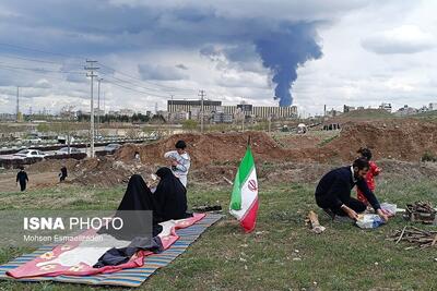  گزارش تصویری| روز طبیعت در مشهد زیر بمباران