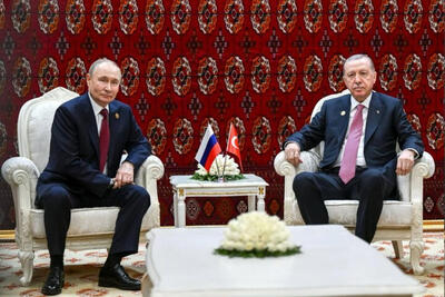  تأکید اردوغان و پوتین بر آتش‌بس فوری در غرب آسیا