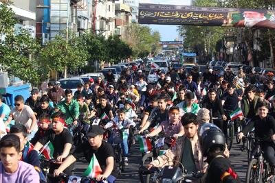  میدان‌داری به سبک نوجوانان گیلان/رکاب‌هایی که از حرکت نمی‌ایستند+تصاویر