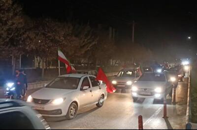  کاروان خودرویی بجنورد در شب سی و سوم جنگ تحمیلی +فیلم