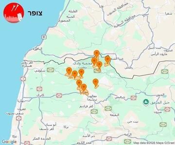  حزب‌الله اهدافی در شمال فلسطین اشغالی را هدف قرار داد