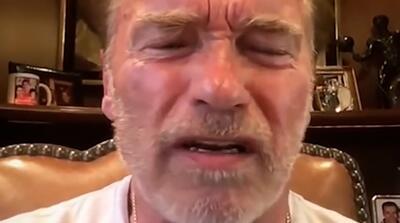  پیام اعتراضی آرنولد خطاب به ترامپ