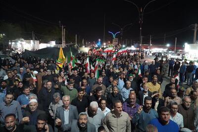  وداع باشکوه مردم بندر امام خمینی(ره) با دریابان شهید تنگسیری فیلم - تسنیم