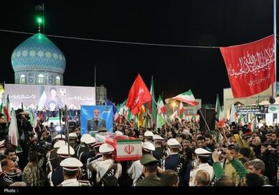 حماسه وداع با رئیس شهید ستادکل نیروهای مسلح در قم  فیلم و تصاویر - تسنیم