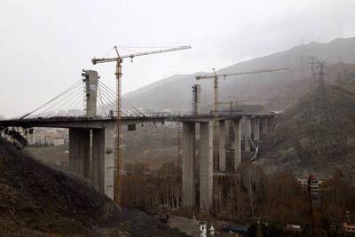  ۶۰ درصد پل B۱ کرج دچار آسیب شده است/ استفاده نظامی از این پروژه صحت ندارد