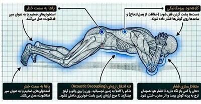  بهترین حالت برای حفظ سلامت نخاع و گوش هنگام موج انفجار/ تصویر